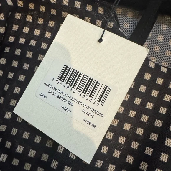 DISSH Hudson black sleeve dress - Picture 3 of 6